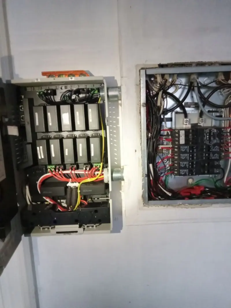 Electrical panel upgrade completed for Ring Doorbell Installation in Sturgis